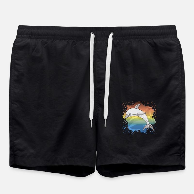 Dauphin - Short de bain - noir