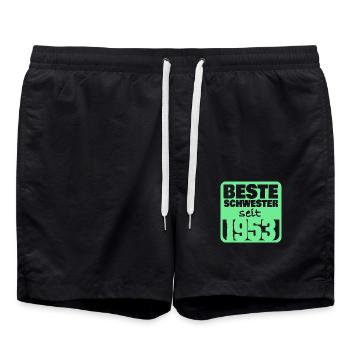 Sister 1953 - Swim Trunks - black - Front - AI Model Male 185 light (185cm)