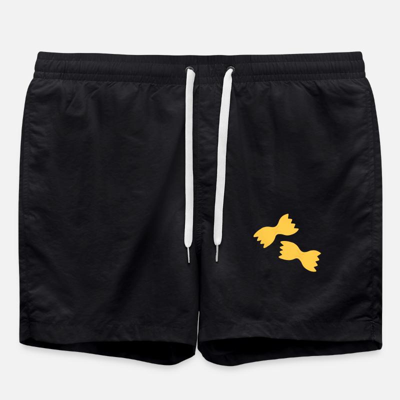 Pâtes farfalle - Short de bain - noir