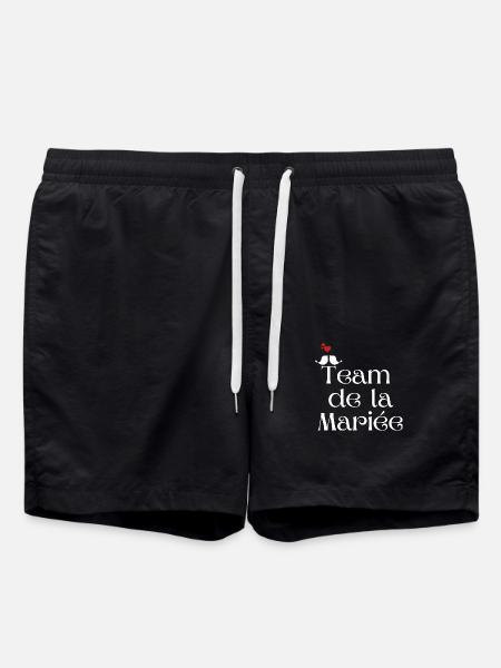 Bride's Team - Swim Trunks - black