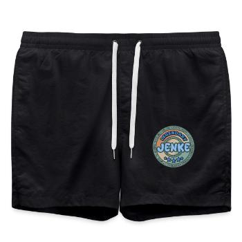 Cadeau pour Jenke - Short de bain - noir - Devant - AI Model Male 185 light (185cm)