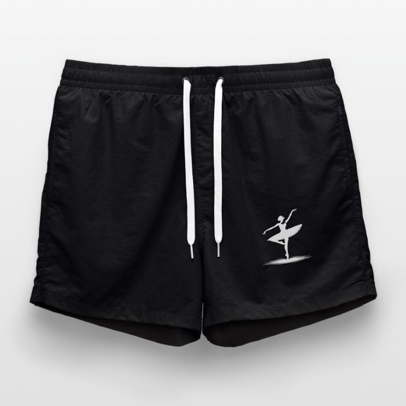 Conception de danse esthétique avec pose classique Short de bain