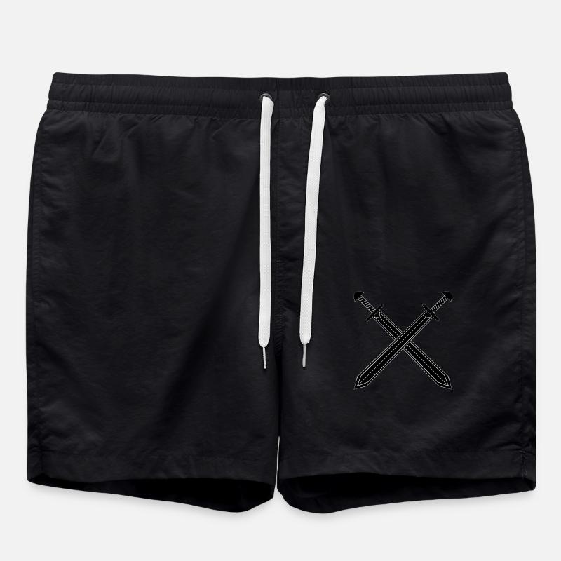 Sword - Swim Trunks - black