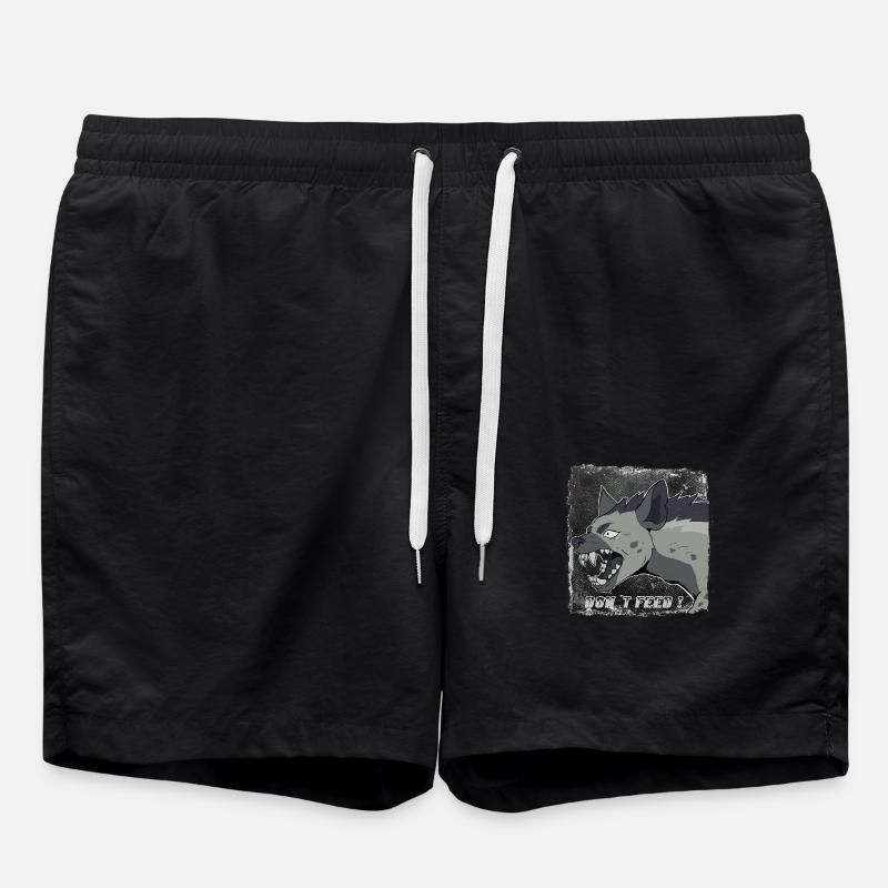 Hyène - Short de bain - noir
