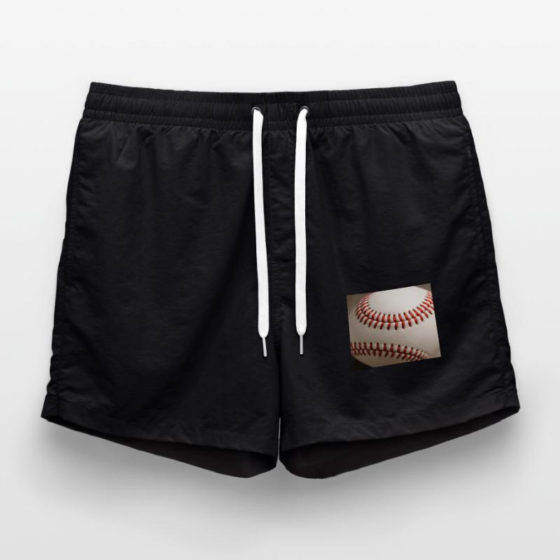 Baseball Swim Trunks