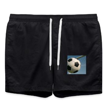 Sport - Football - Short de bain - noir - Devant - AI Model Male 185 light (185cm)
