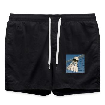 Sport - Badminton - Short de bain - noir - Devant - AI Model Male 185 light (185cm)