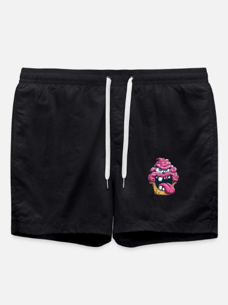 Cupcake fou. - Short de bain - noir