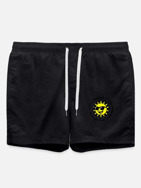 Soleil Soleil Drôle - Short de bain - noir