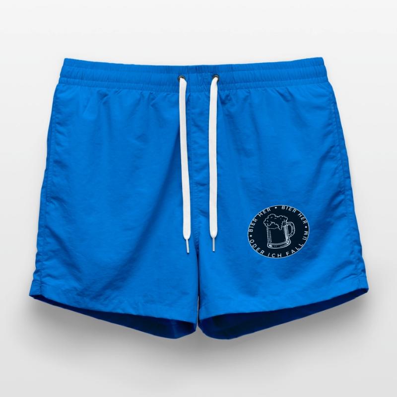 Bees here - Oder ich fall um! Swim Trunks