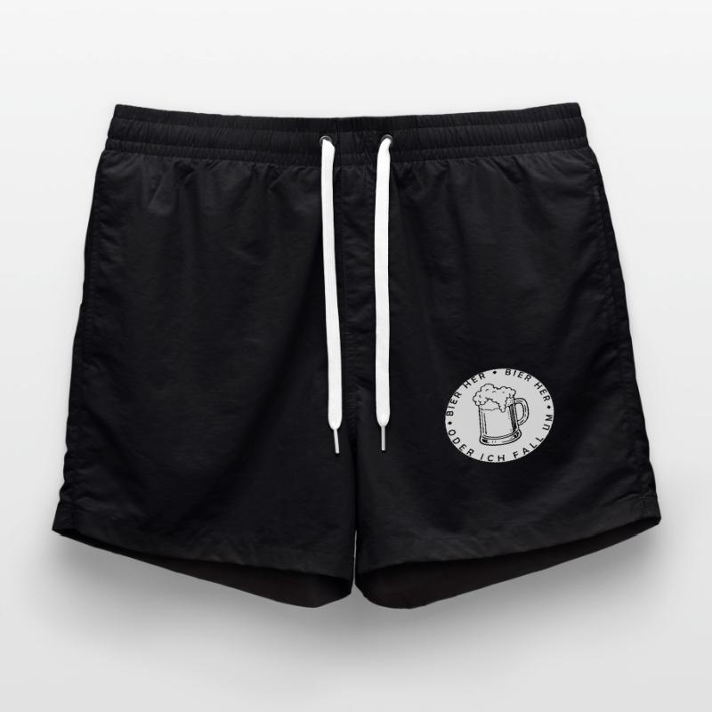 Bees here - Oder ich fall um! Swim Trunks