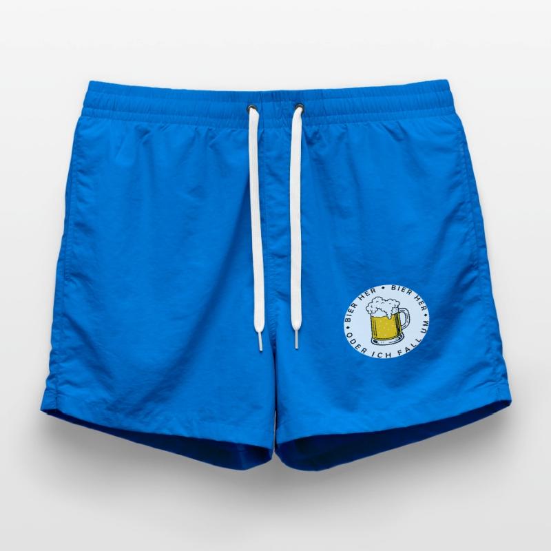 Bees here - Oder ich fall um! Swim Trunks