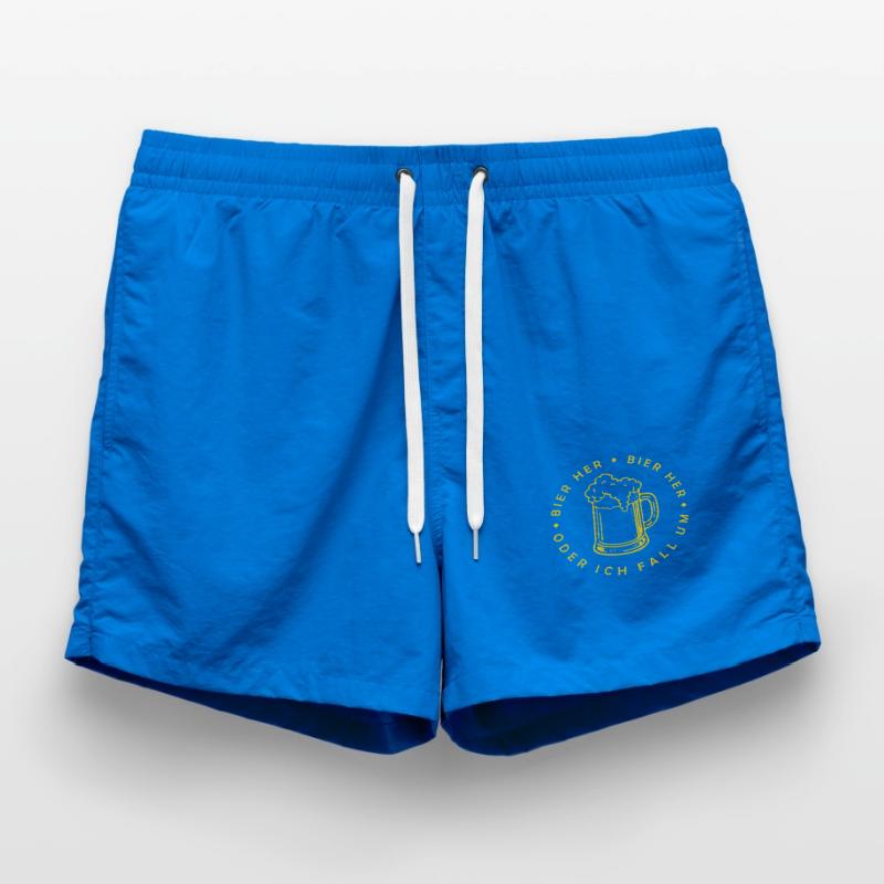 Bees here - Oder ich fall um! Swim Trunks