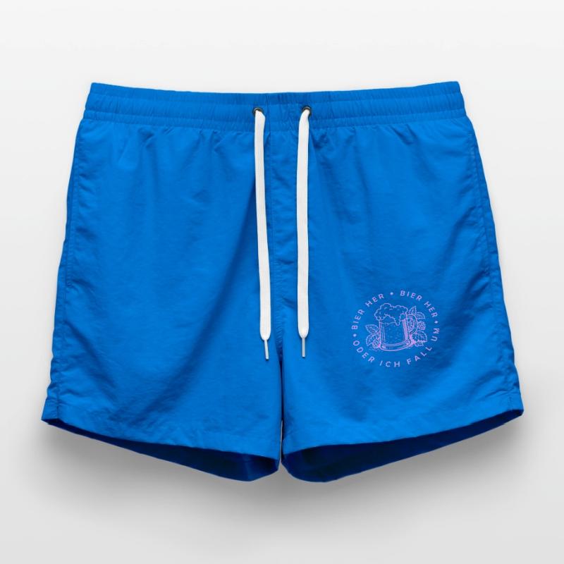 Bees here - Oder ich fall um! Swim Trunks