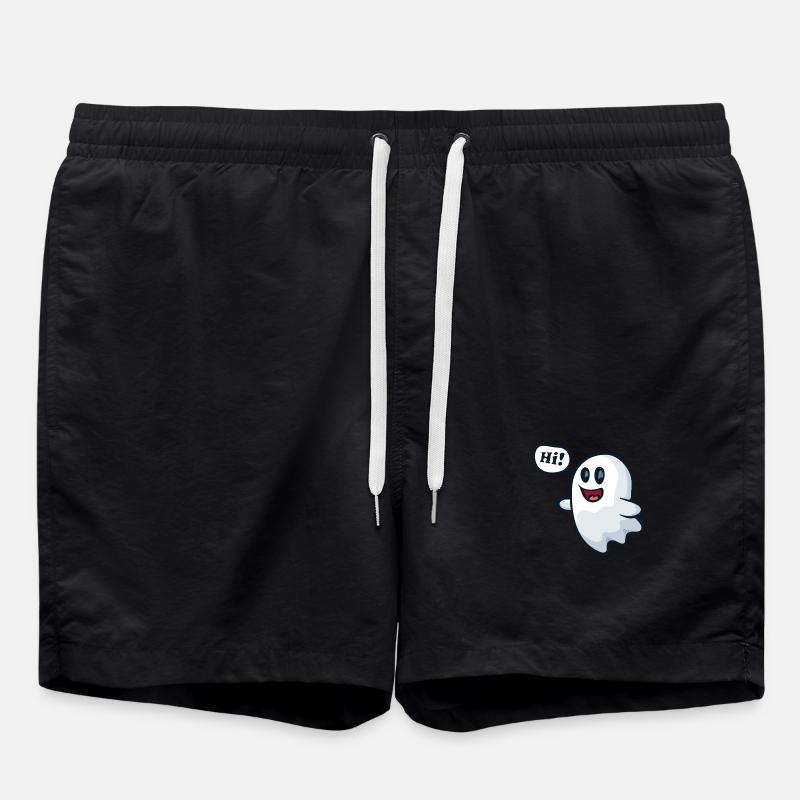 Hallo Geist! - Badeshorts - Schwarz