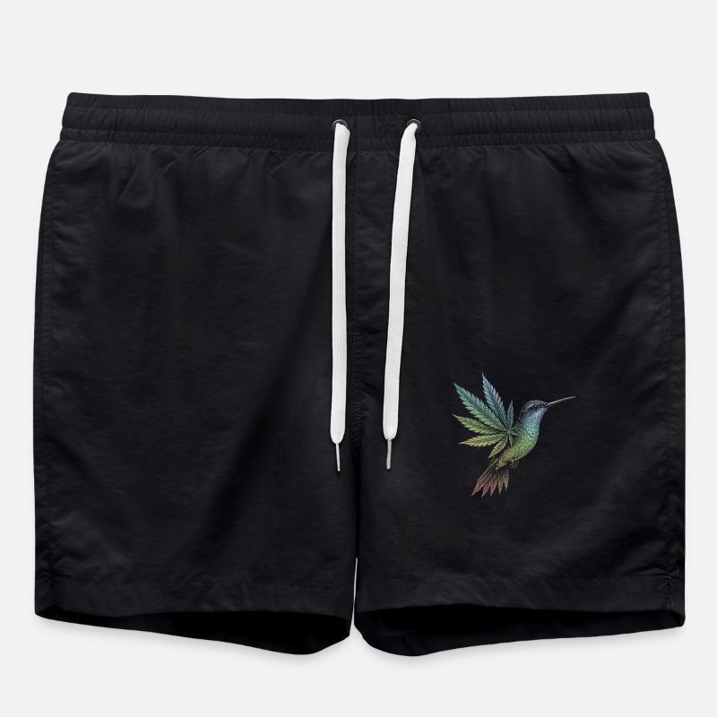 Hummingbird - Swim Trunks - black