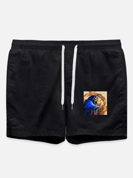 La Santa Muerta - Badeshorts - Schwarz