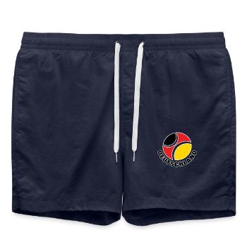 DL1 - Short de bain - bleu marine - Devant - AI Model Male 185 light (185cm)