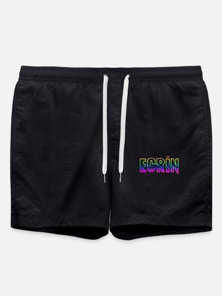ECRIN RS Rainbow - Swim Trunks - black