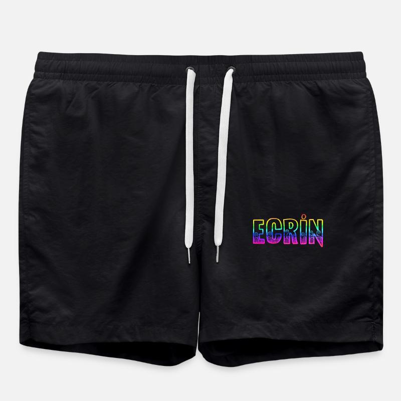 ecrin rs regenbogen - Badeshorts - Schwarz