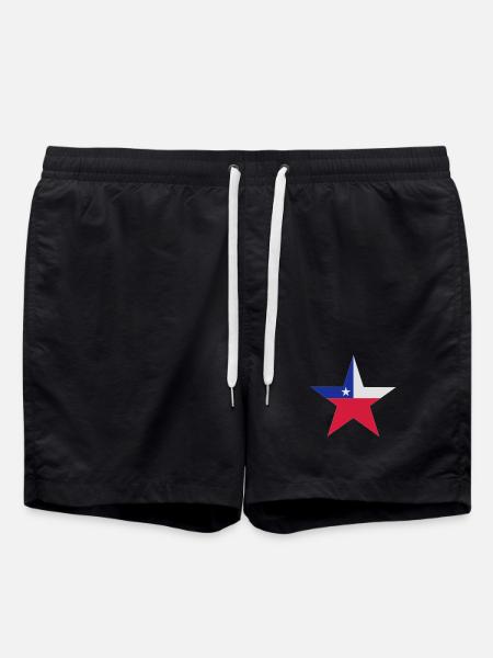 Chilean star - Swim Trunks - black