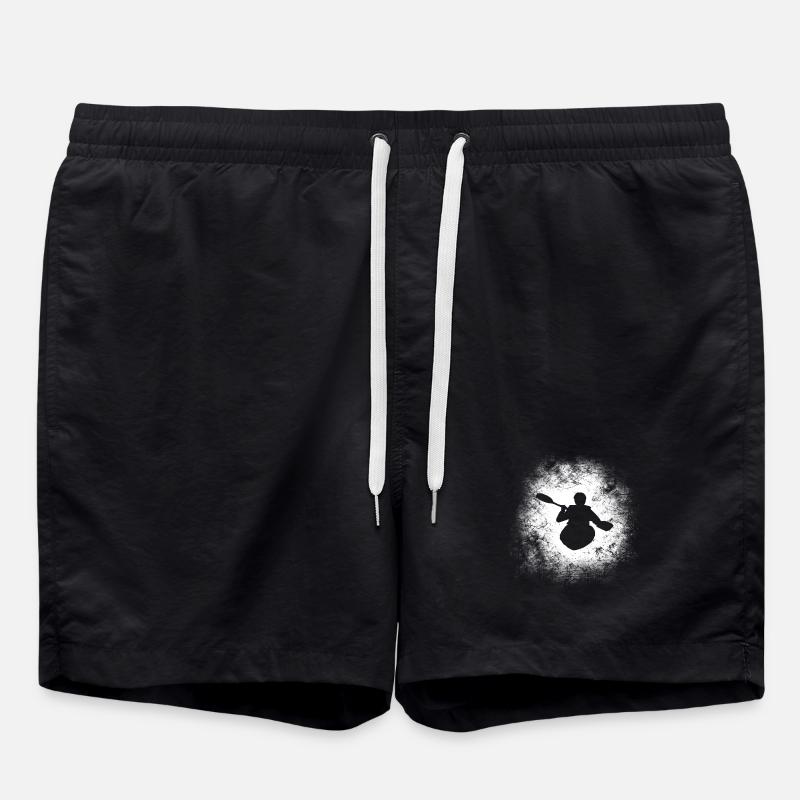 Kajak - Badeshorts - Schwarz