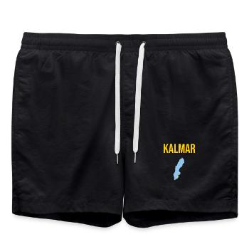 Buy Beautiful Kalmar T-Shirt - Swim Trunks - black - Front - AI Model Male 185 light (185cm)