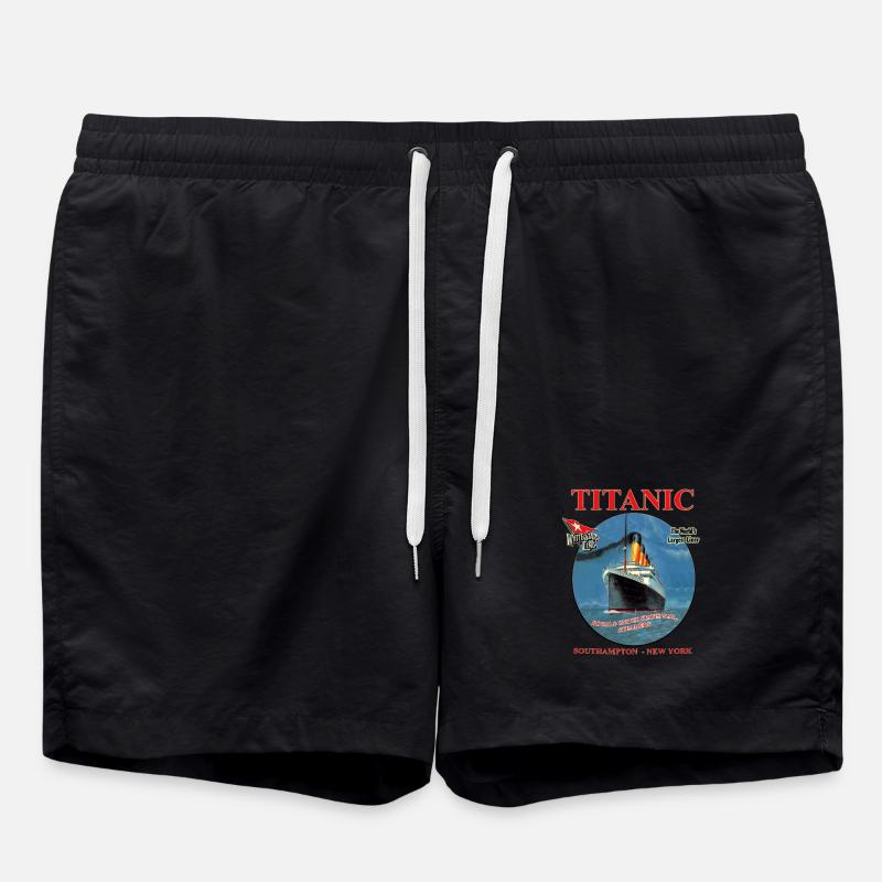 TITANIC CREATION Louis RUNEMBERG © Adagp - Short de bain - noir