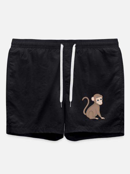 Singe Bébé Singe - Short de bain - noir