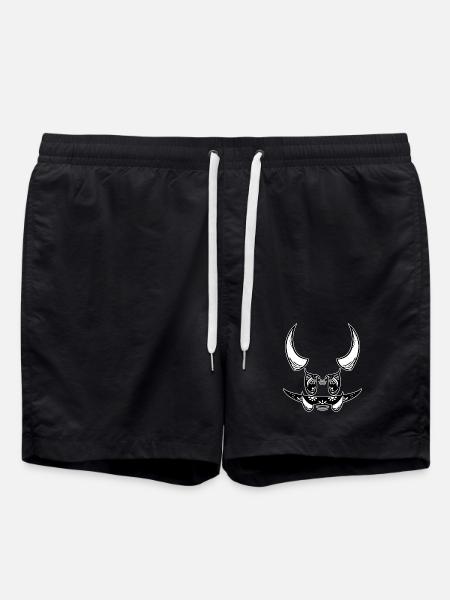 Démon farceur ! By Pousse2Bambou ! v2 - Short de bain - noir