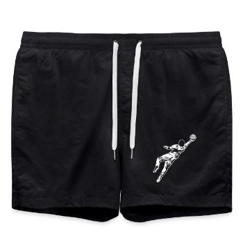 Gardien - Short de bain - noir - Devant - AI Model Male 185 light (185cm)