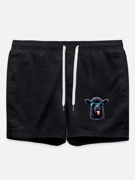 Black Sheep - Swim Trunks - black