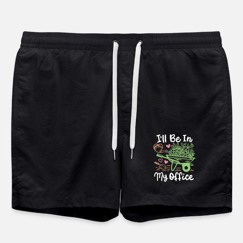 Gartenarbeit Gärtner - Badeshorts - Schwarz