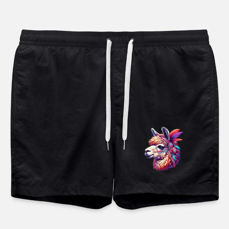 Alpaga - Short de bain - noir