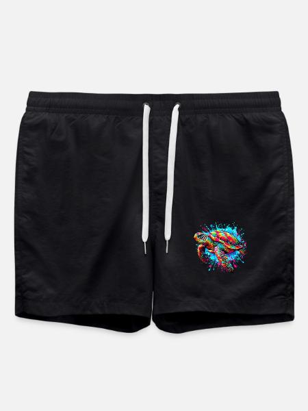 Tortue - Short de bain - noir