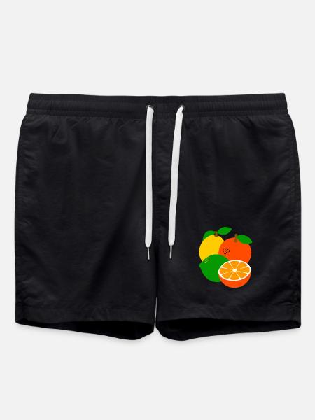 Fruit - Swim Trunks - black