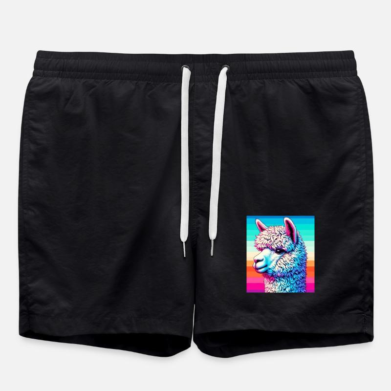 Alpaca - Swim Trunks - black