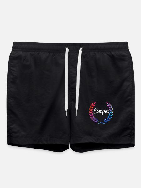 Camper Farblaurel Logo - Badeshorts - Schwarz