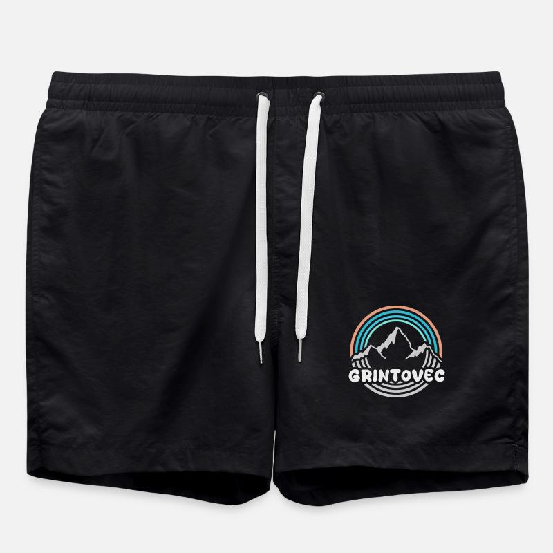 Mount Grintovec - Swim Trunks - black