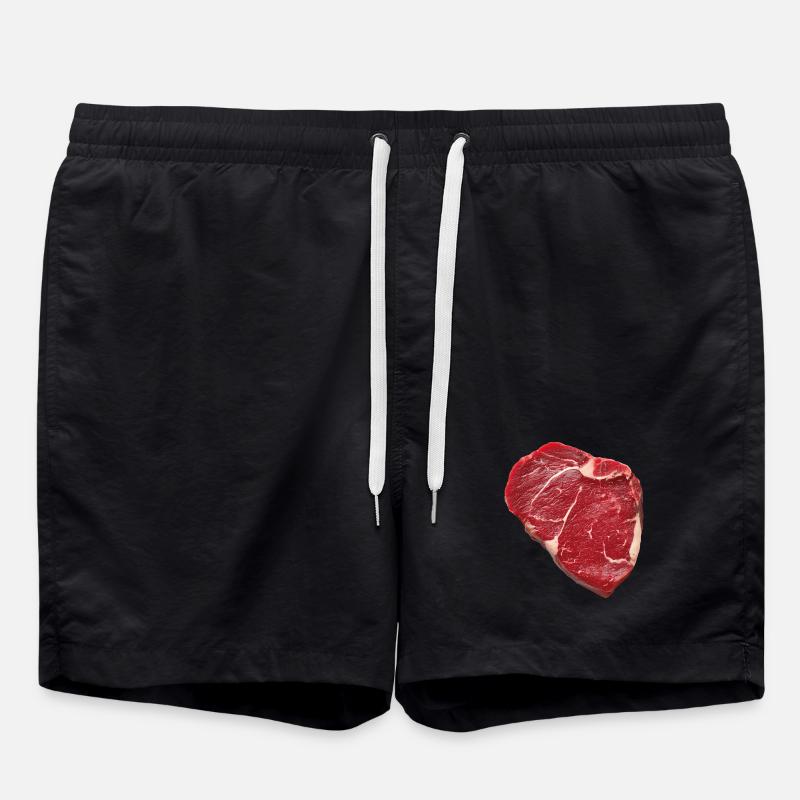 Steak - Badeshorts - Schwarz