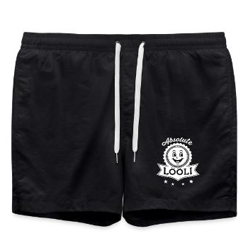 Lööli absolu - Short de bain - noir - Devant - AI Model Male 185 light (185cm)
