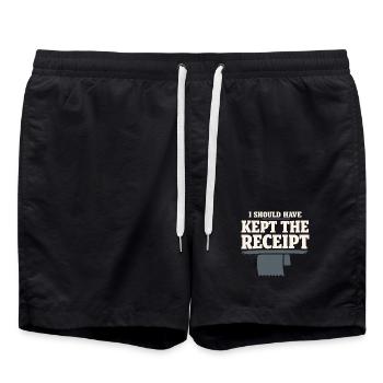 Indépendant indépendant Steuerhumor 1099 Life - Short de bain - noir - Devant - AI Model Male 185 light (185cm)