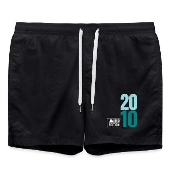 2010 Original 16 Birthday Legend 16 Years - Swim Trunks - black - Front - AI Model Male 185 light (185cm)