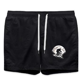 Bigfoot Mountainbiking - Badeshorts - Schwarz - Vorne - AI Model Male 185 light (185cm)