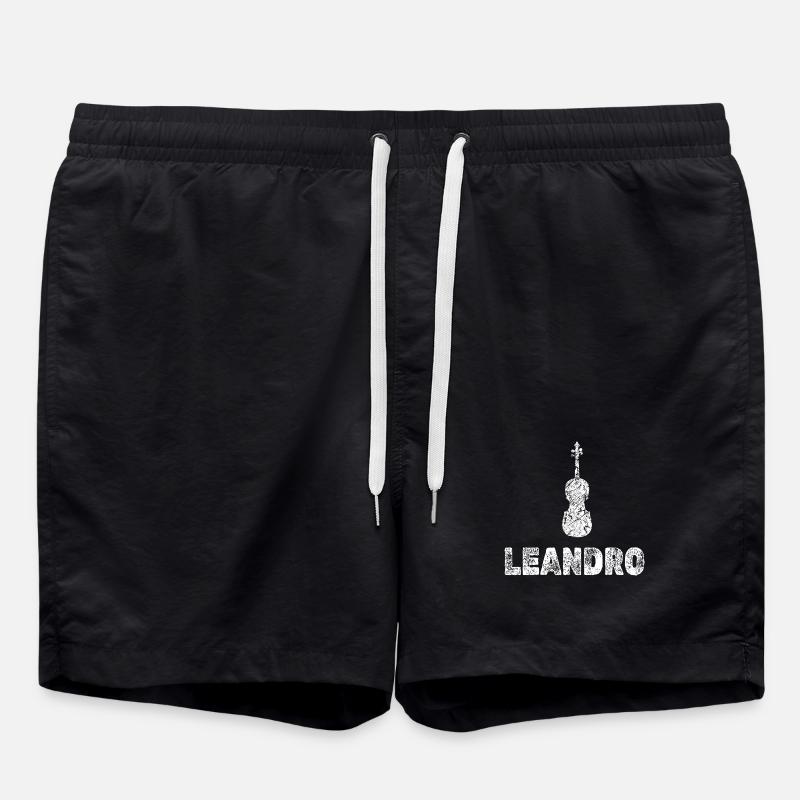 Leandro - Swim Trunks - black