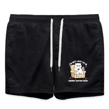 Mode économie d’énergie cathol - Short de bain - noir - Devant - AI Model Male 185 light (185cm)