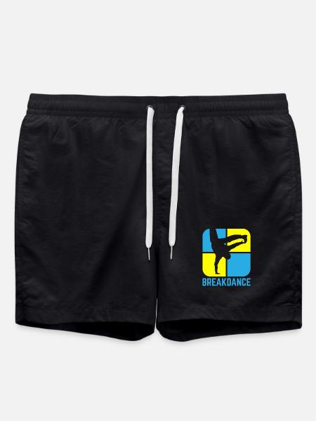 Breakdance - Short de bain - noir