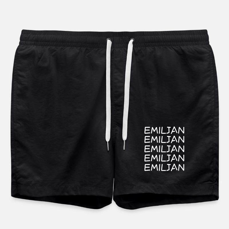 JGA Emiljan - Badeshorts - Schwarz