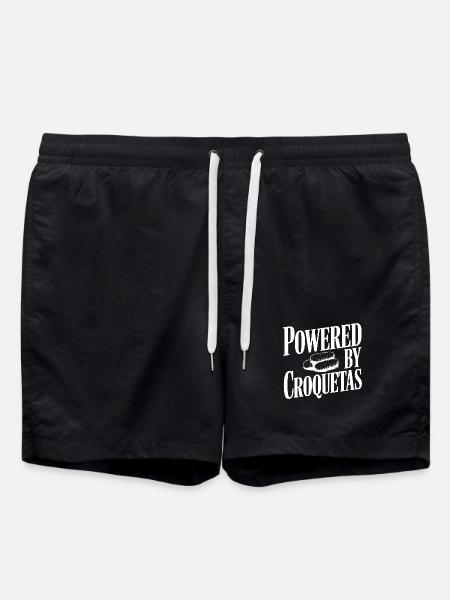 Propulsé par Croquetas - Short de bain - noir