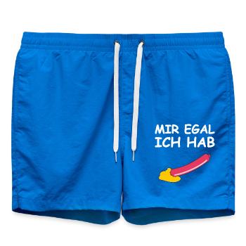 Je m’en fiche, j’ai un saucisson - Short de bain - cobalt blue - Devant